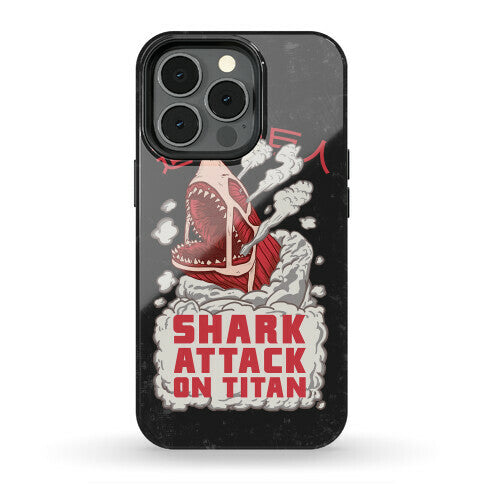 Shark Attack On Titan Phone Case